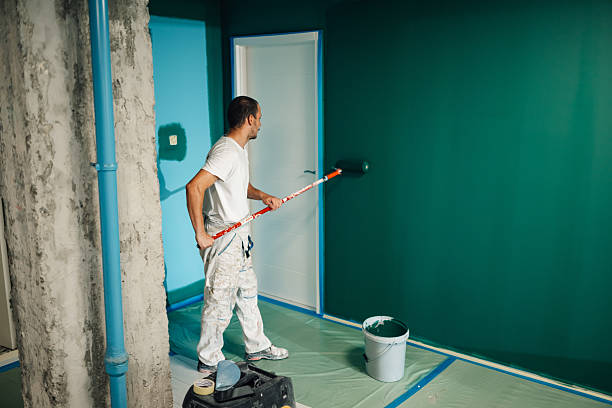 A Classic Touch Painting team painting interior spaces with clean precision