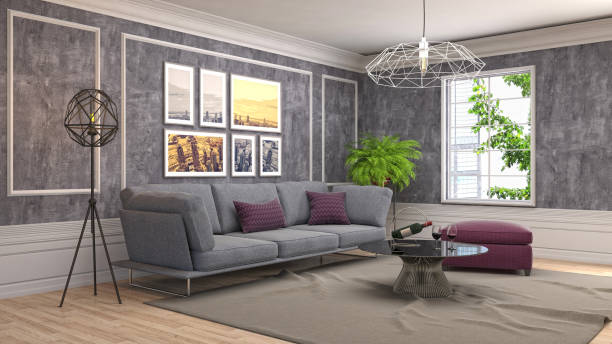 Interior painting services for a home in Bunnell, FL by A Classic Touch Painting